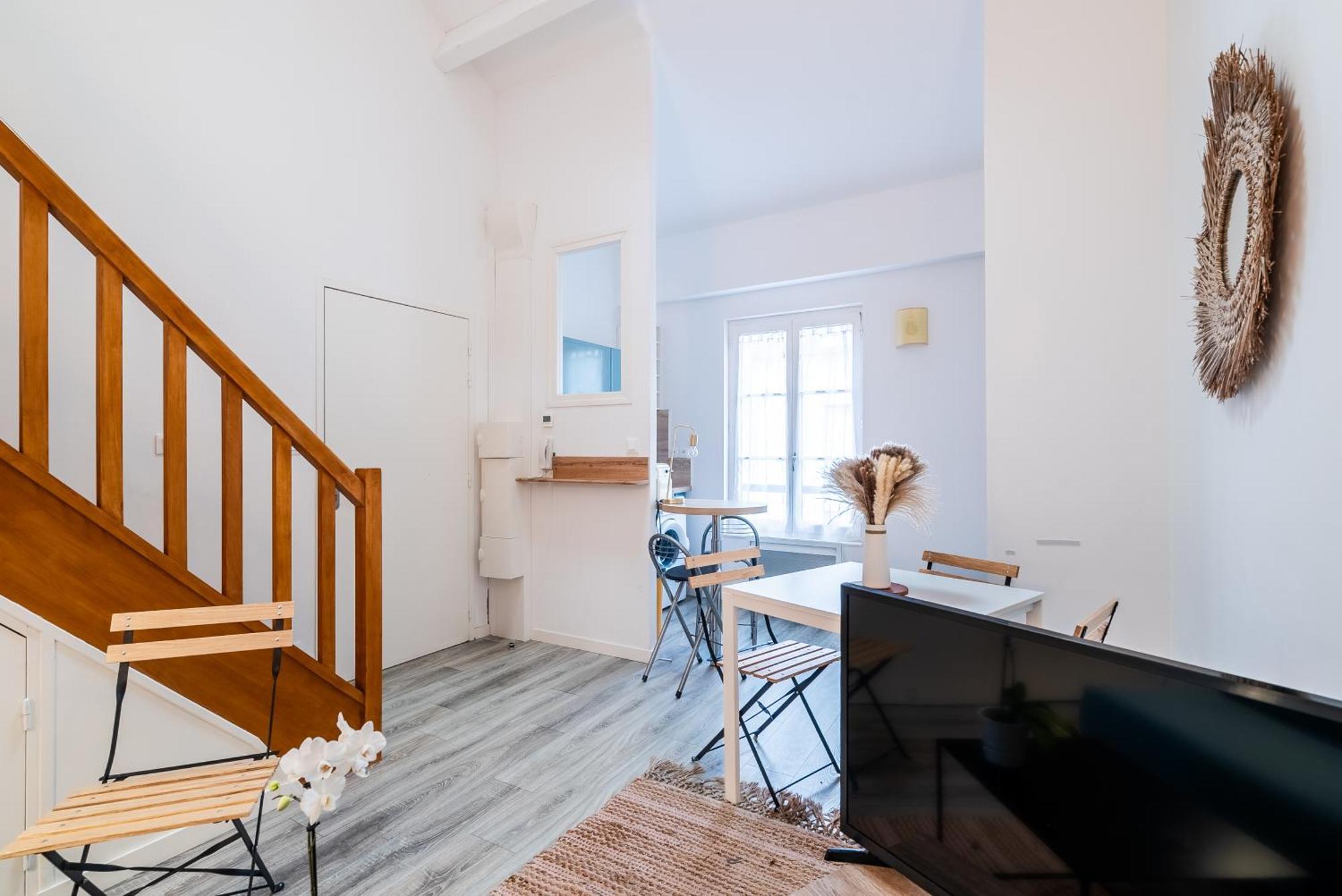 Mon Appart'Hotel - Gare De Limoges - Duplex 2 Chambres - Parking En Supp Exterior foto