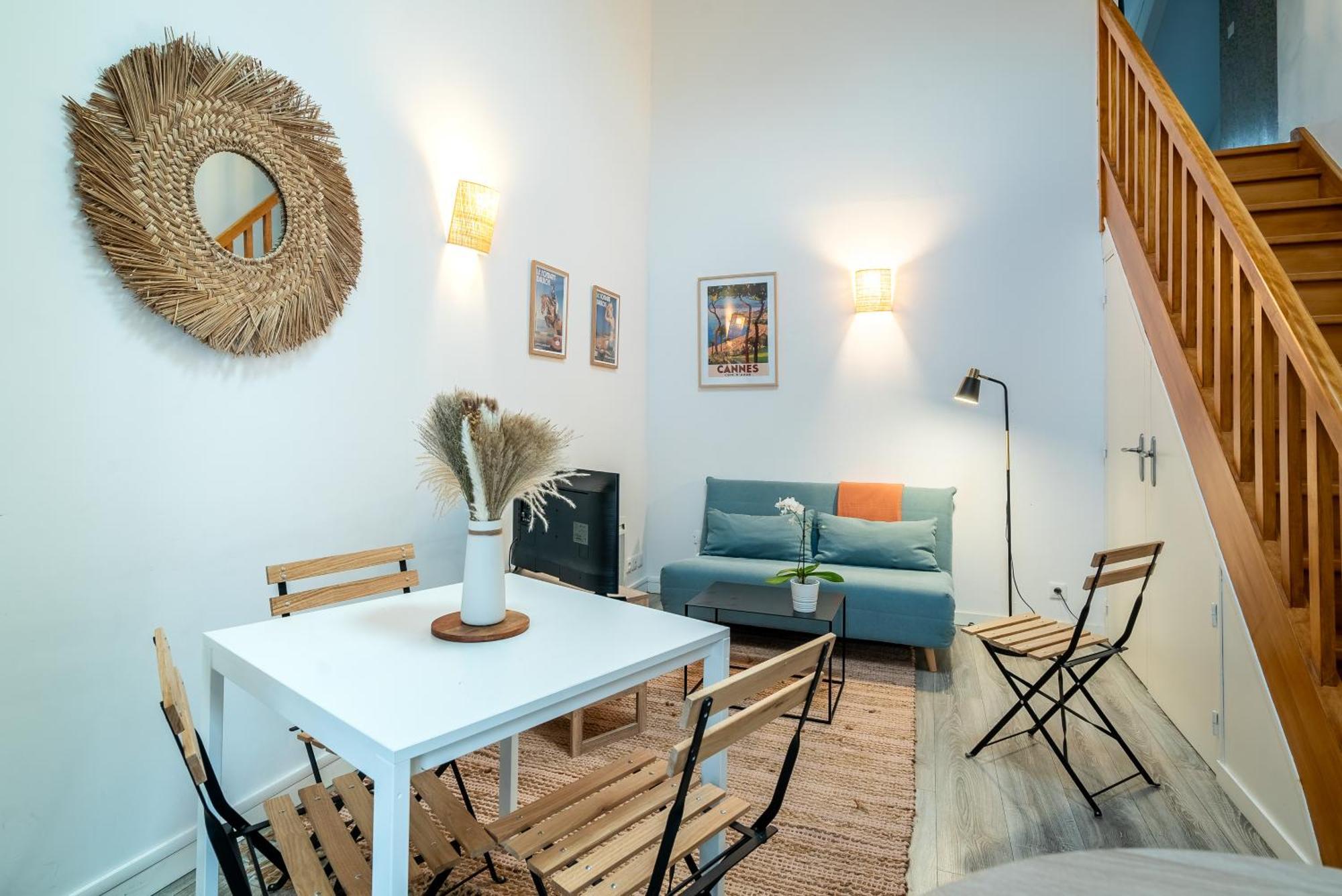 Mon Appart'Hotel - Gare De Limoges - Duplex 2 Chambres - Parking En Supp Exterior foto